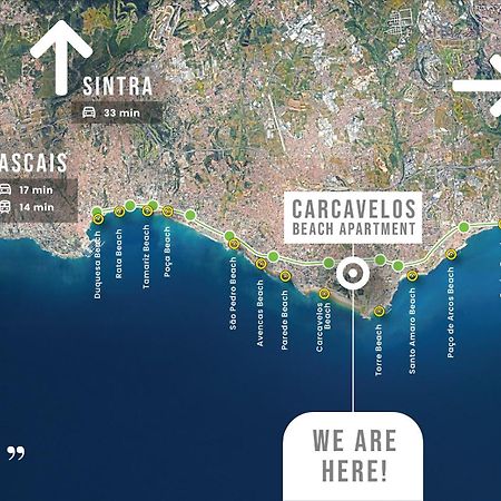 Carcavelos Beach Apartment Cascaes Exterior foto