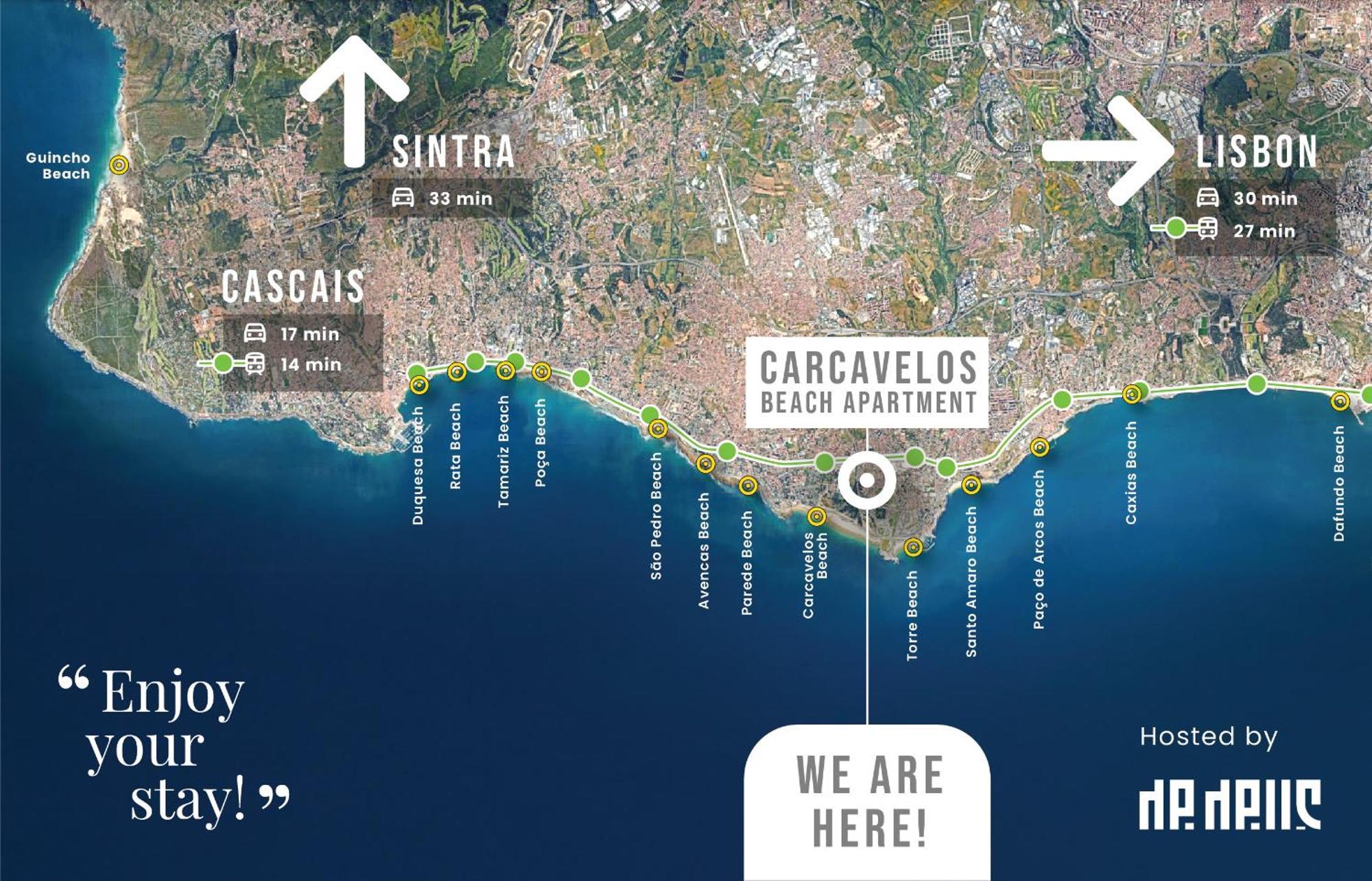 Carcavelos Beach Apartment Cascaes Exterior foto